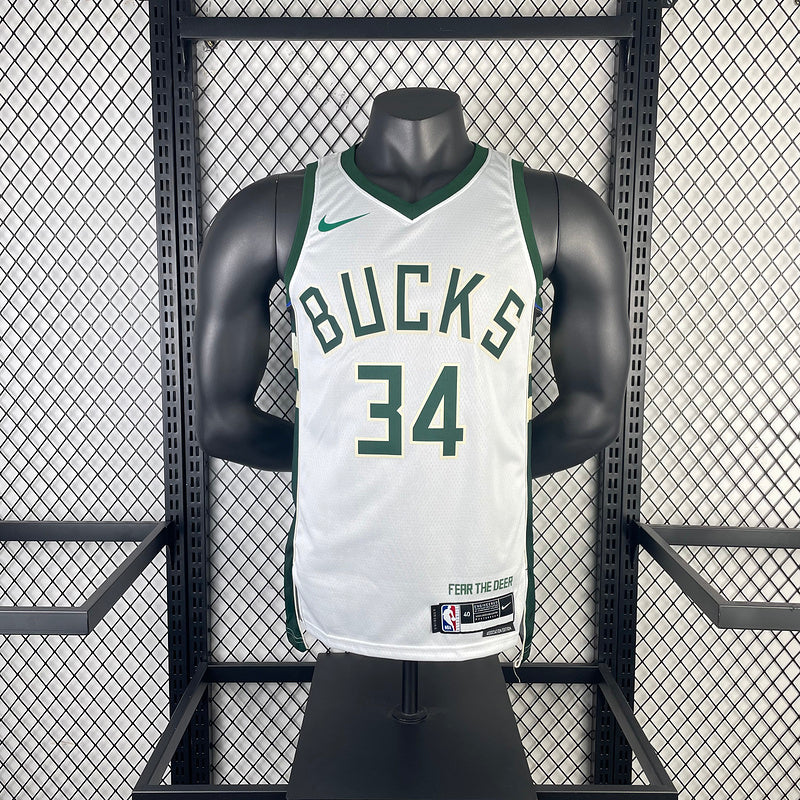 CAMISA MILWAUKEE BUCKS - ASSOCIATION EDITION - 2024
