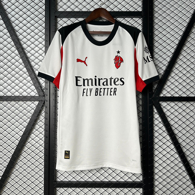 CAMISA MILAN - FORA/ AWAY - TORCEDOR - 25/ 26