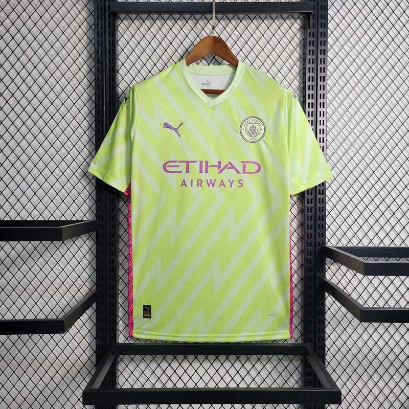 CAMISA MANCHESTER CITY - GOLEIRO - TORCEDOR - 23/24