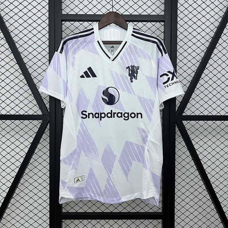 CAMISA MANCHESTER UNITED - FORA/ AWAY - TORCEDOR - 25/ 26