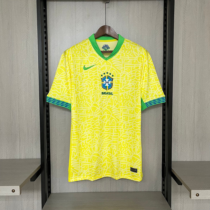 CAMISA BRASIL - CASA/ HOME - TORCEDOR - 24/25