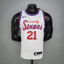 CAMISA PHILADELPHIA 76ERS - BRANCA LIMITADA 2021  -