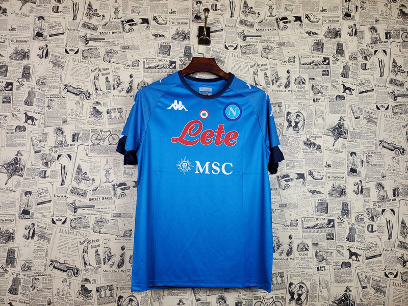 CAMISA NAPOLI - CASA/HOME - TORCEDOR - 20/21