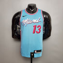 CAMISA MIAMI HEAT - AZUL E ROSA 20/21 -