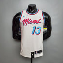 CAMISA MIAMI HEAT - BRANCA 20/21 -