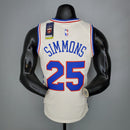 CAMISA PHILADELPHIA 76ers - BRANCO E AZUL - EDIÇÃO 2021