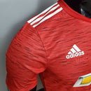 CAMISA MANCHESTER UNITED - CASA/ HOME - JOGADOR - 20/21