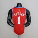 CAMISA PHILADELPHIA 76ERS - VERMELHA - 21/22