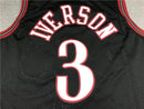 CAMISA PHILADELPHIA 76ERS - RETRÔ PRETA - 1997-1998-