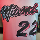 CAMISA MIAMI HEAT - EDIÇÃO ESPECIAL - ROSA DEGRADÊ -