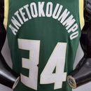 CAMISA MILWAUKEE BUCKS - VERDE -
