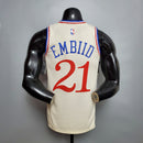 CAMISA PHILADELPHIA 76ERS - BRANCA -