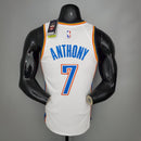 CAMISA OKLAHOMA CITY THUNDER - TEMPORADA 21/22 - BRANCA