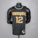 CAMISA MEMPHIS GRIZZLIES - CITY EDITION-  PRETO -