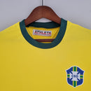 CAMISA BRASIL - RETRÔ - CASA/ HOME - TORCEDOR - 1970