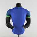 CAMISA BRASIL - FORA/ AWAY - COPA DO MUNDO AZUL - JOGADOR - 22/23