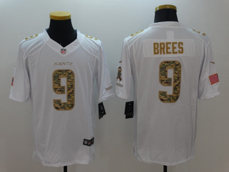 CAMISA NEW ORLEANS SAINTS  - NFL -  BRANCO E CAMUFLADO