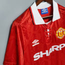 CAMISA MANCHESTER UNITED - RETRÔ - TORCEDOR - 1992