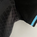 CAMISA  BRASIL - CONCEITO PRETA COM AZUL ESCURA - FEMININO - 22/ 23