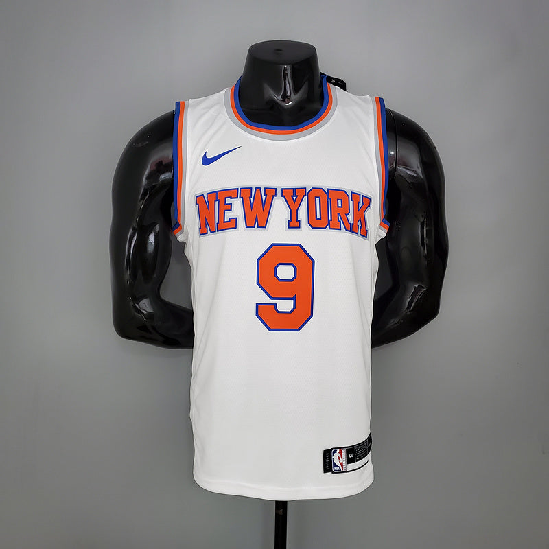 CAMISA NEW YORK KNICKS - BRANCO 2021 - #9 BARRETT