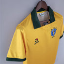 CAMISA BRASIL - RETRÔ - CASA/ HOME - TORCEDOR - 1988