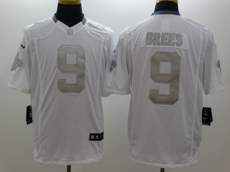 CAMISA NEW ORLEANS SAINTS  - NFL -  BRANCO E PRATA