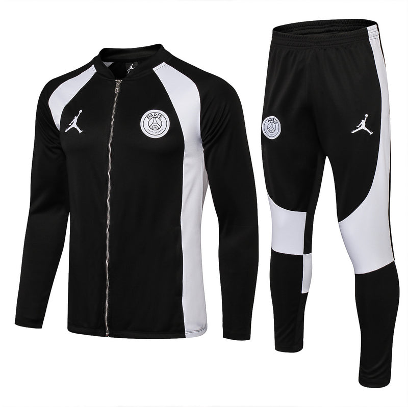 KIT PASSEIO - PARIS SAINT GERMAIN (PSG) - PRETO E BRANCO JORDAN