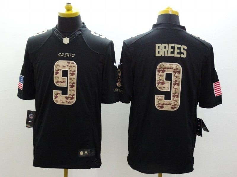 CAMISA NEW ORLEANS SAINTS  - NFL - PRETO E CAMUFLADO