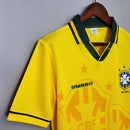 CAMISA BRASIL - RETRÔ - CASA/ HOME - TORCEDOR - 1993/ 1994