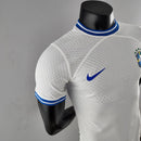 CAMISA BRASIL - BRANCA E AZUL - CONCEITO - JOGADOR - 22/23