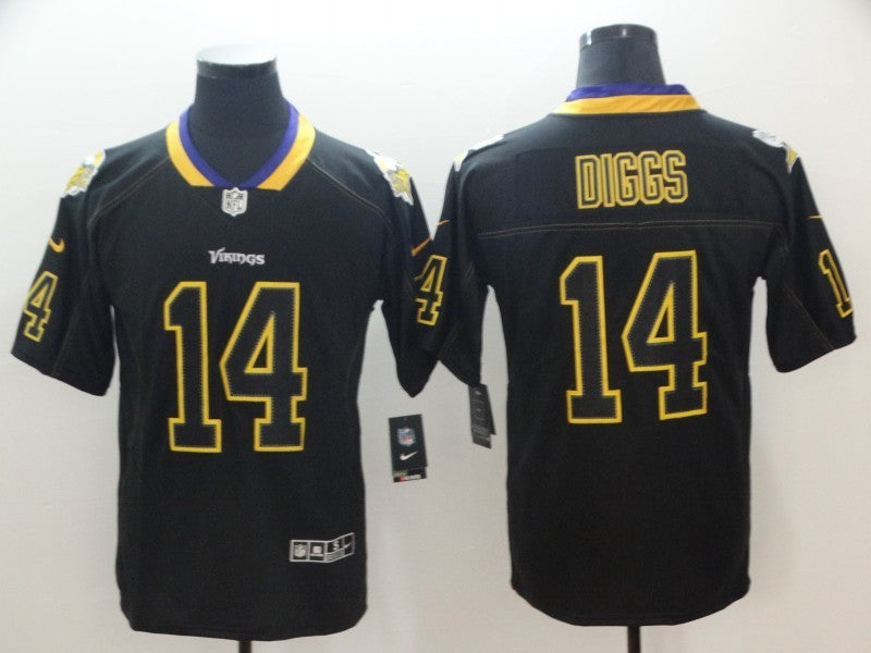 CAMISA MINNESOTA VIKINGS  - NFL - PRETO E AMARELO