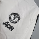 CORTA VENTO - MANCHESTER UNITED- BRANCO E PRETO