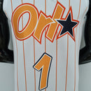 CAMISA ORLANDO MAGIC - BRANCA COM NIKE BRILHANTE - ICON EDITION 75TH ANNIVERSARY - 2021/ 2022