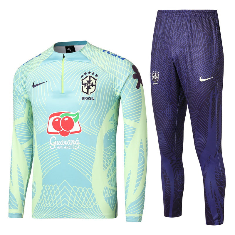 KIT PRÉ JOGO - BRASIL - AZUL CLARO E ESCURO