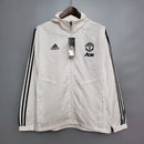 CORTA VENTO - MANCHESTER UNITED- BRANCO E PRETO