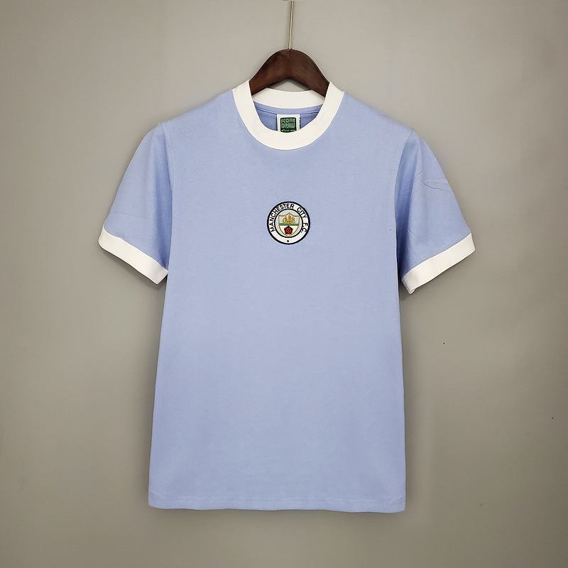 CAMISA MANCHESTER CITY - RETRÔ - TORCEDOR - 1972