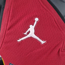 CAMISA MIAMI HEAT - ICON EDITION 75TH ANNIVERSARY - NIKE BRILHANTE - VERMELHA - 2021/ 2022