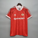 CAMISA MANCHESTER UNITED - RETRÔ - TORCEDOR - 1991