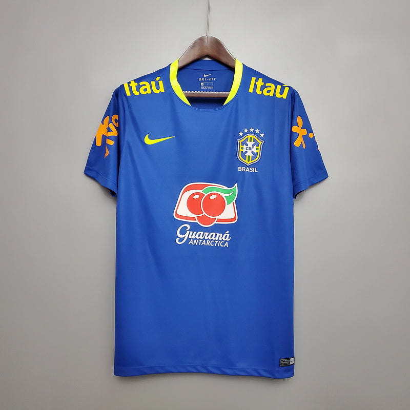 CAMISA BRASIL - TREINO/ TRAINNING - AZUL - TORCEDOR - 22/ 23
