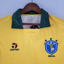 CAMISA BRASIL - RETRÔ - CASA/ HOME - TORCEDOR - 1988