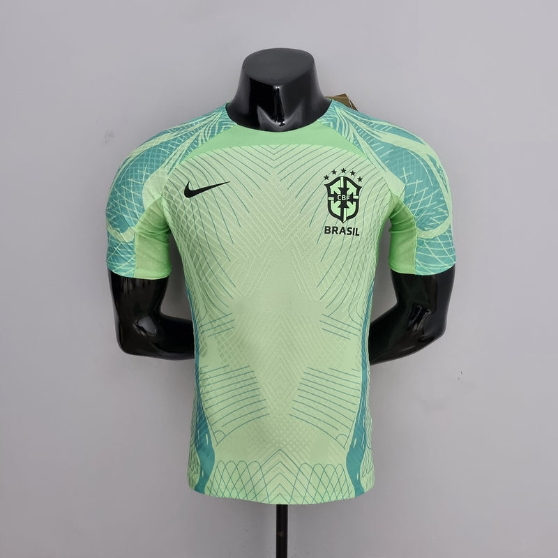 CAMISA BRASIL - TREINO/ TRAINNING - VERDE - JOGADOR - 22/ 23
