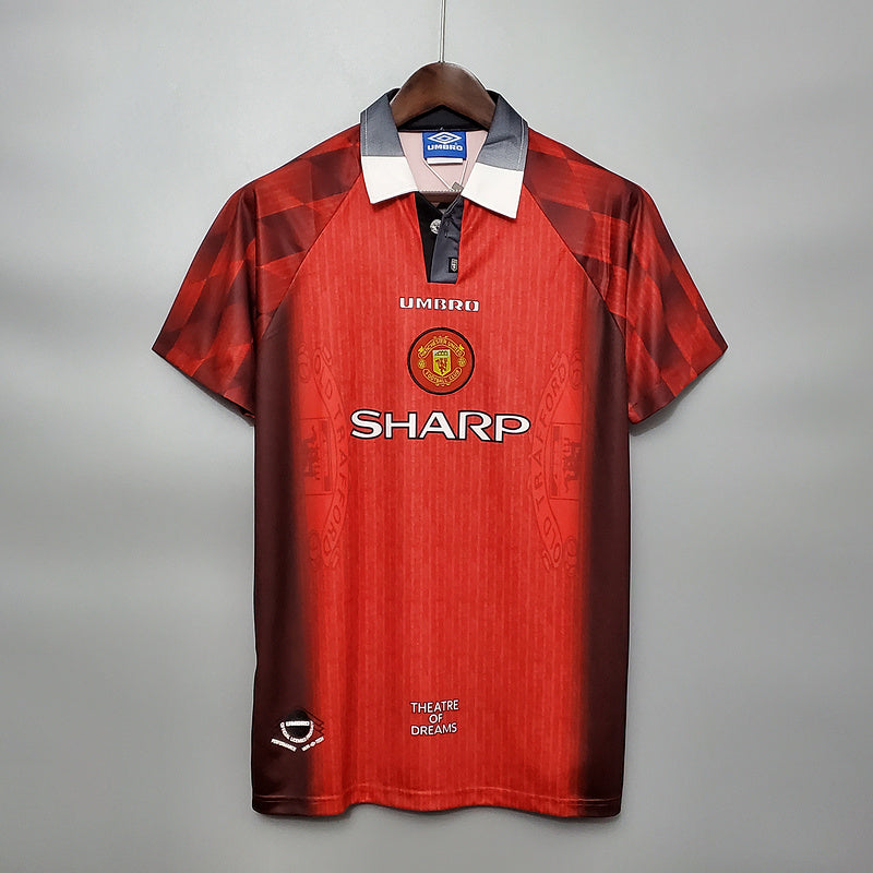 CAMISA MANCHESTER UNITED - RETRÔ - TORCEDOR - 1996