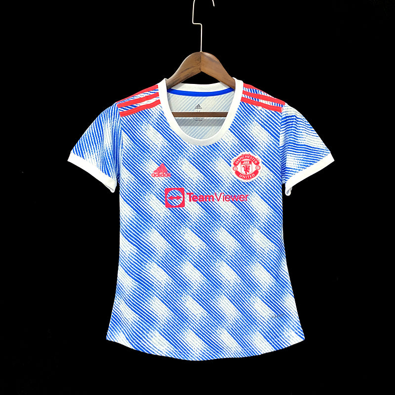 CAMISA MANCHESTER UNITED - FORA/ AWAY  - FEMININO - 21/22