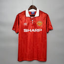 CAMISA MANCHESTER UNITED - RETRÔ - TORCEDOR - 1992