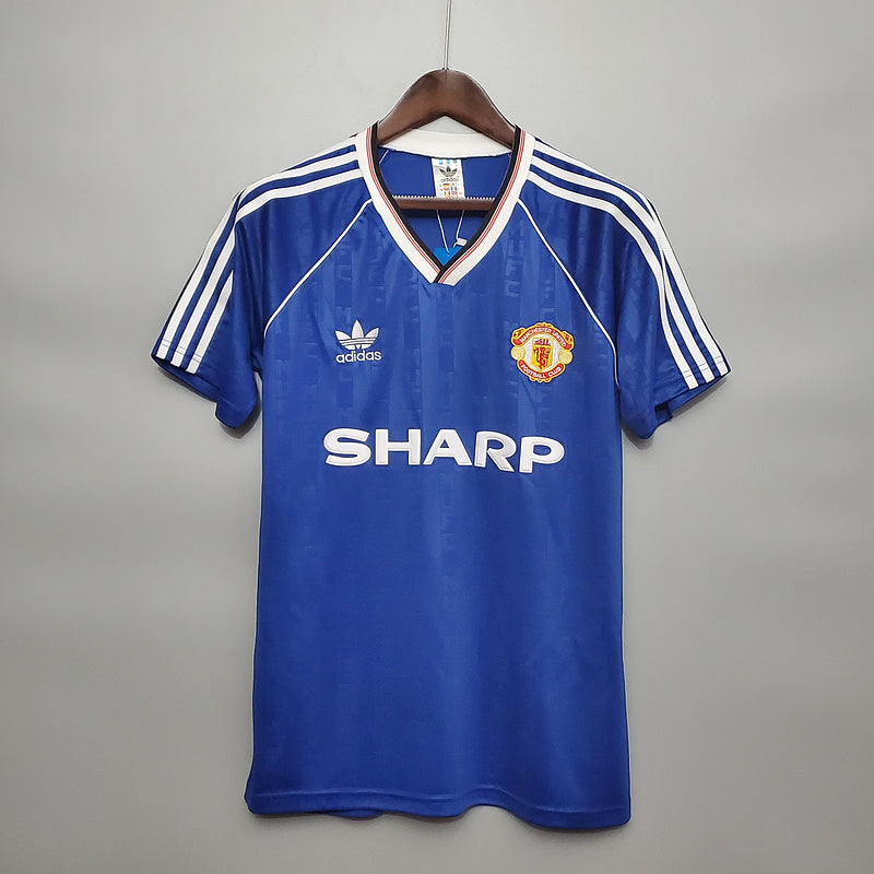 CAMISA MANCHESTER UNITED - RETRÔ - TORCEDOR - 1988