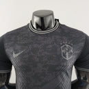 CAMISA BRASIL - ALL BLACK PRETA - CONCEITO - JOGADOR - 22/23
