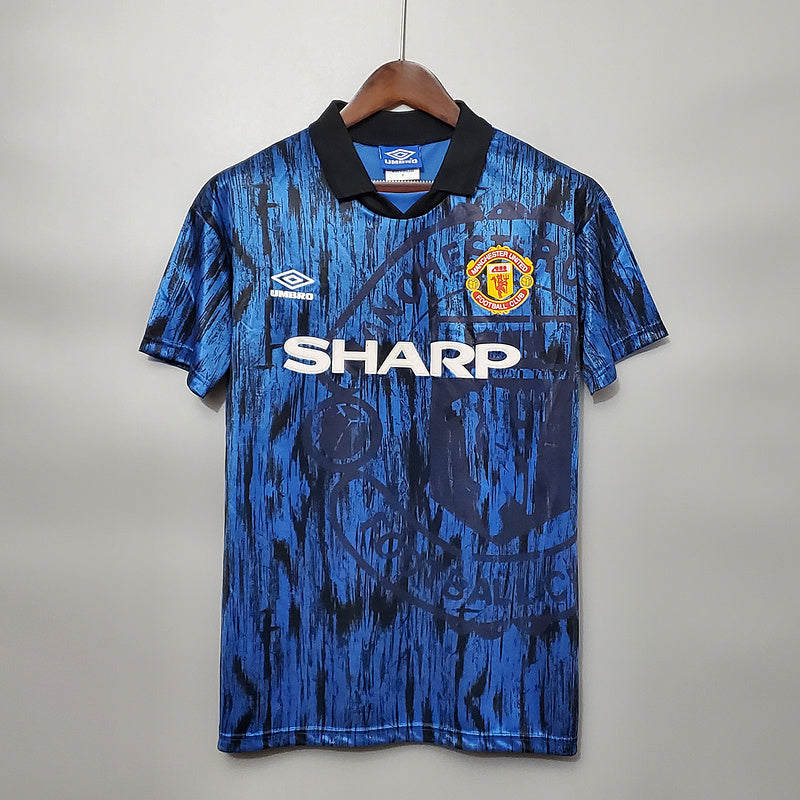 CAMISA MANCHESTER UNITED - RETRÔ - TORCEDOR - 1992