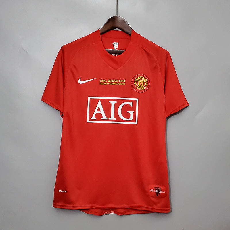 CAMISA MANCHESTER UNITED - RETRÔ - TORCEDOR - 2007