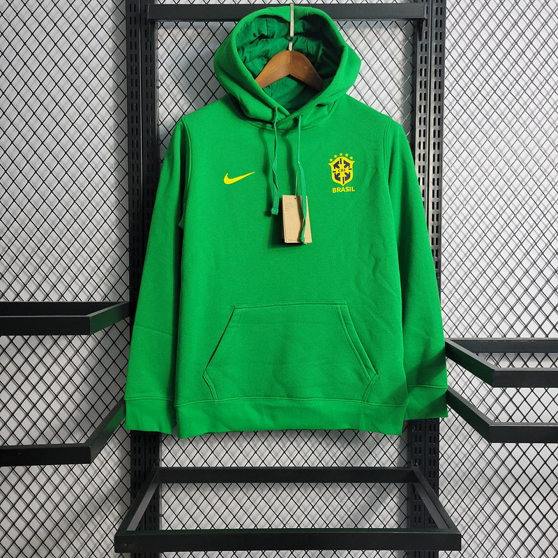 MOLETOM - BRASIL - VERDE COM AMARELO - 2022