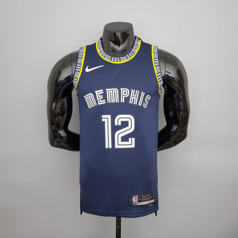 CAMISA MEMPHIS GRIZZLIES - AZUL - CITY EDITION - #12 MORANT